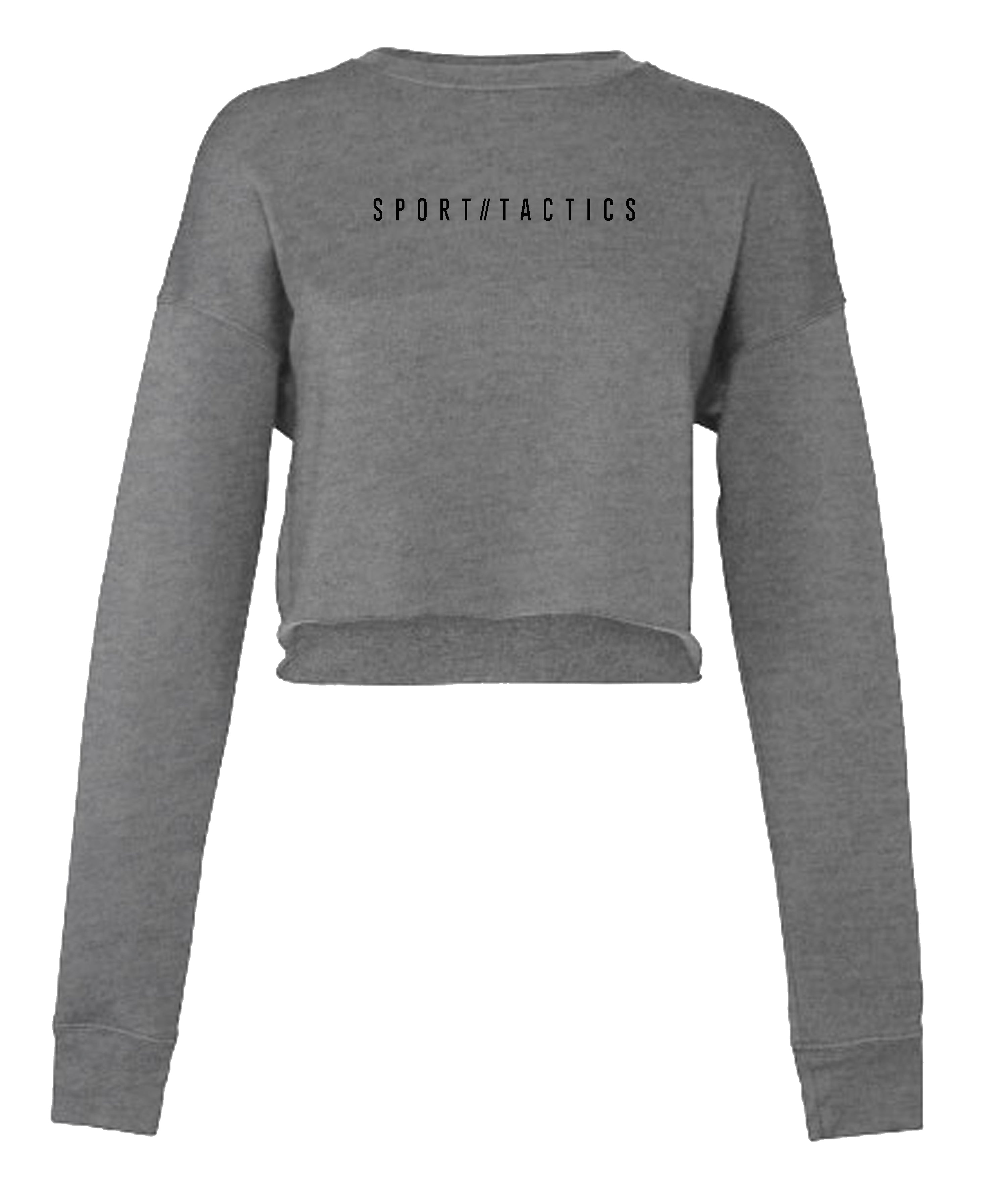 Damen URBAN CROPPED FLEECE CREWNECK