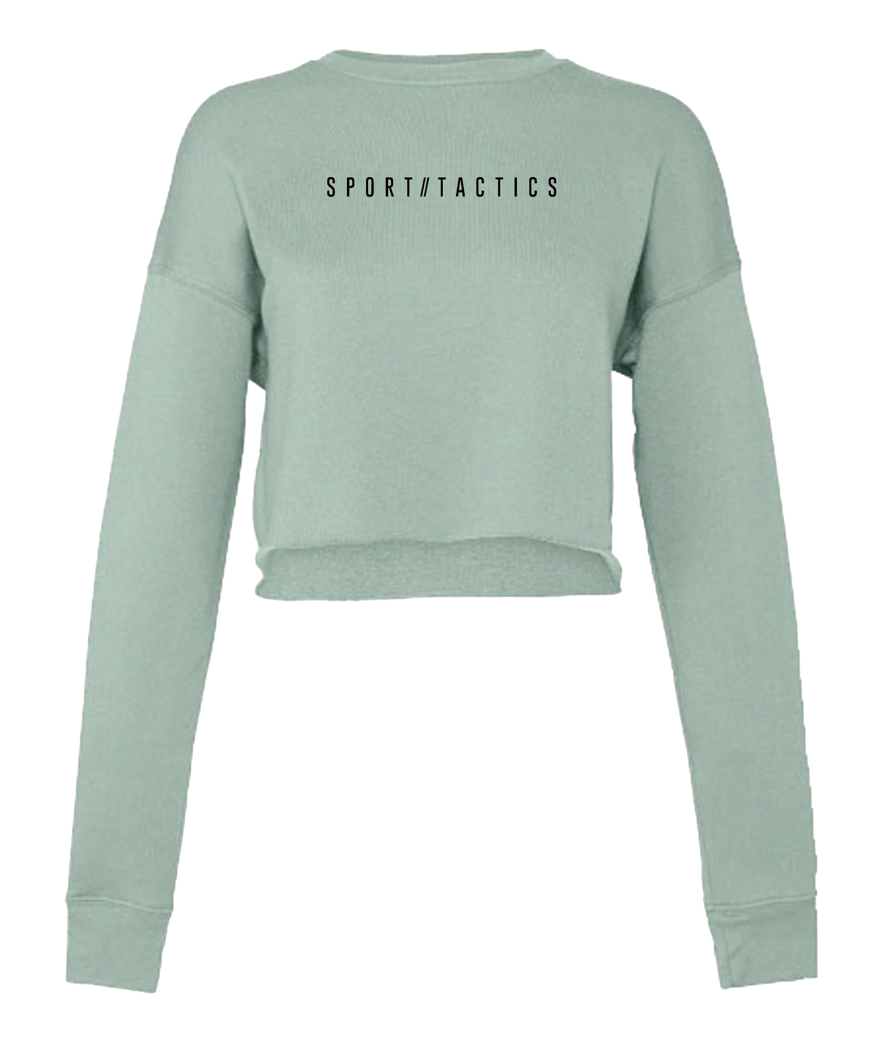 Damen URBAN CROPPED FLEECE CREWNECK