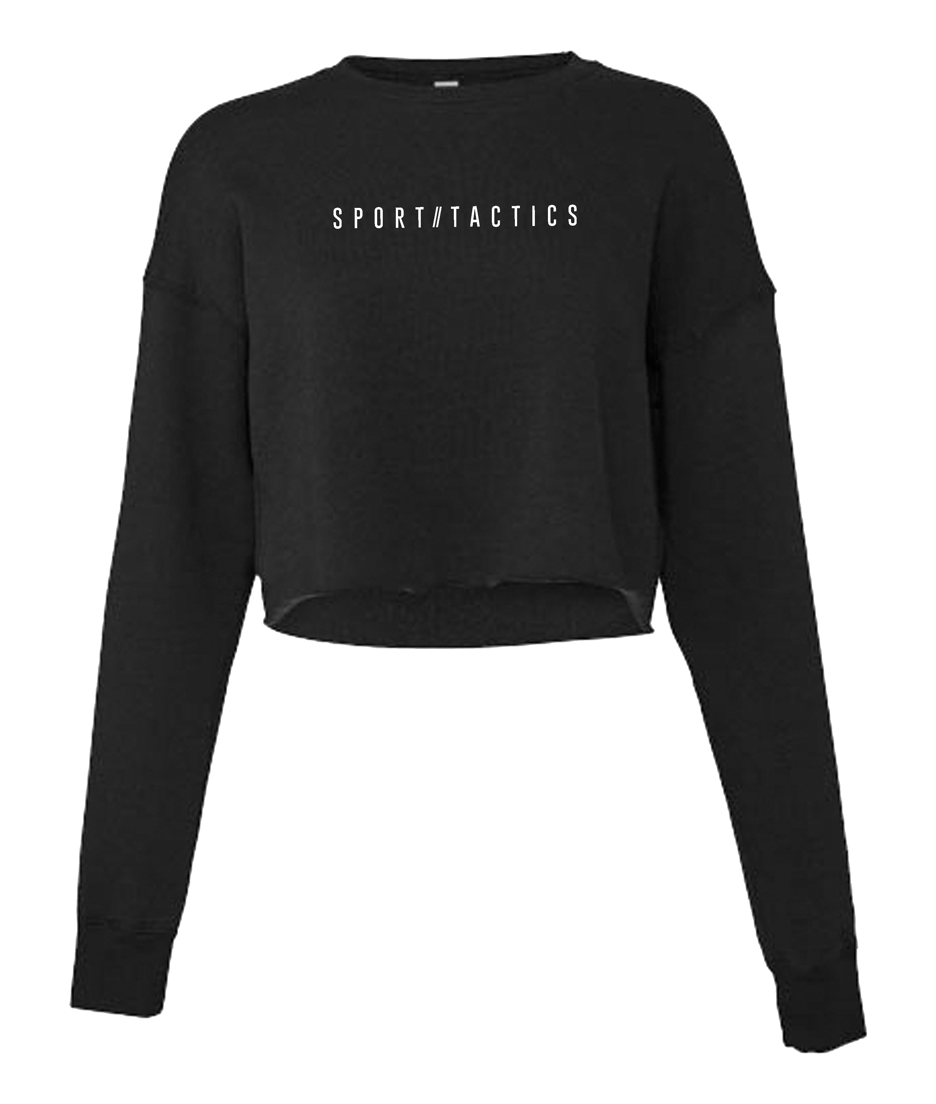 Damen URBAN CROPPED FLEECE CREWNECK