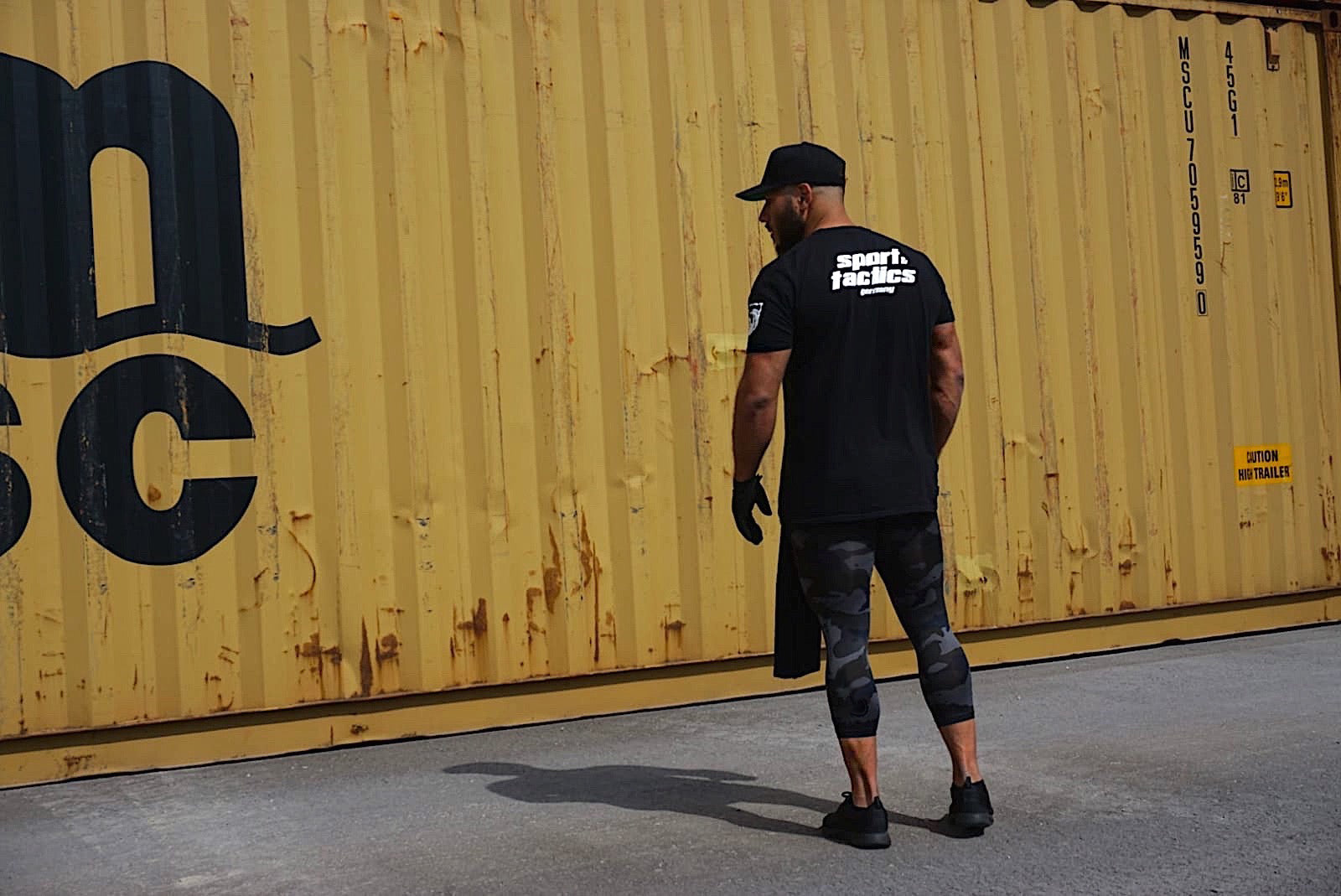 Herren BACK LOGO TEE